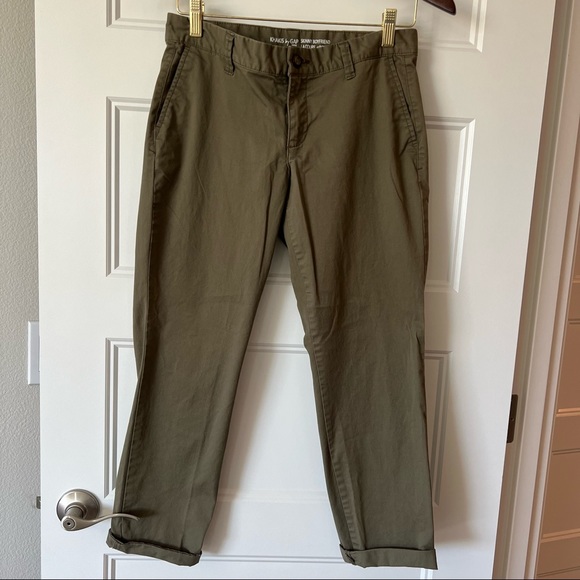 GAP | Pants u0026 Jumpsuits | Khakis By Gap Womens Skinny Boyfriend Pants |  Poshmark